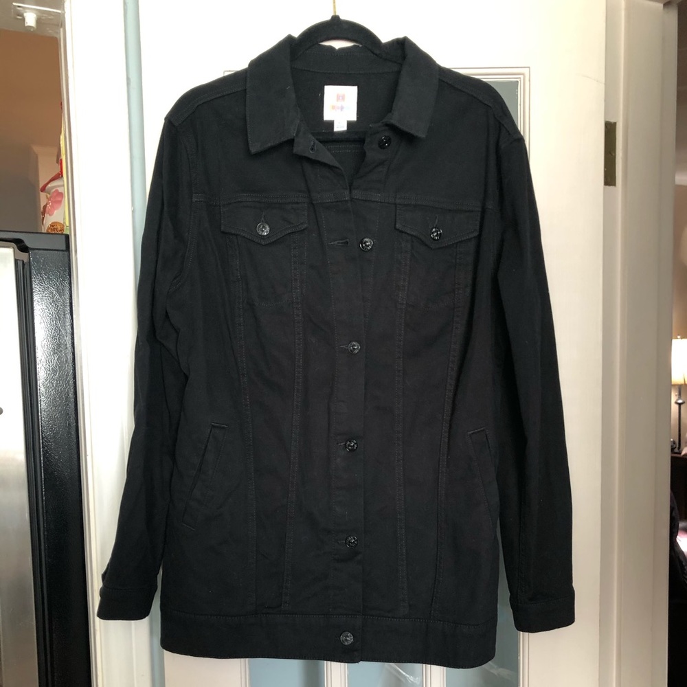 LuLaRoe Black XL Jaxon Jacket